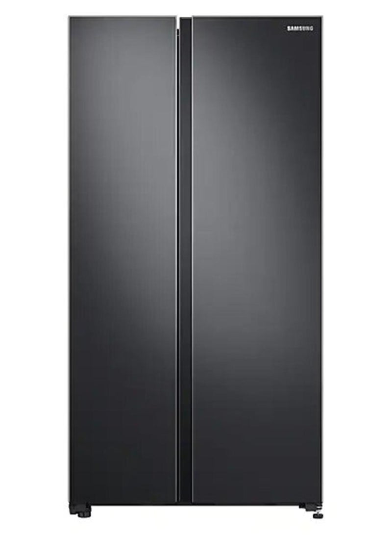 سامسونج ثلاجة 647 جنبًا إلى جنب مزودة بتقنية العاكس الرقمي - Image 1