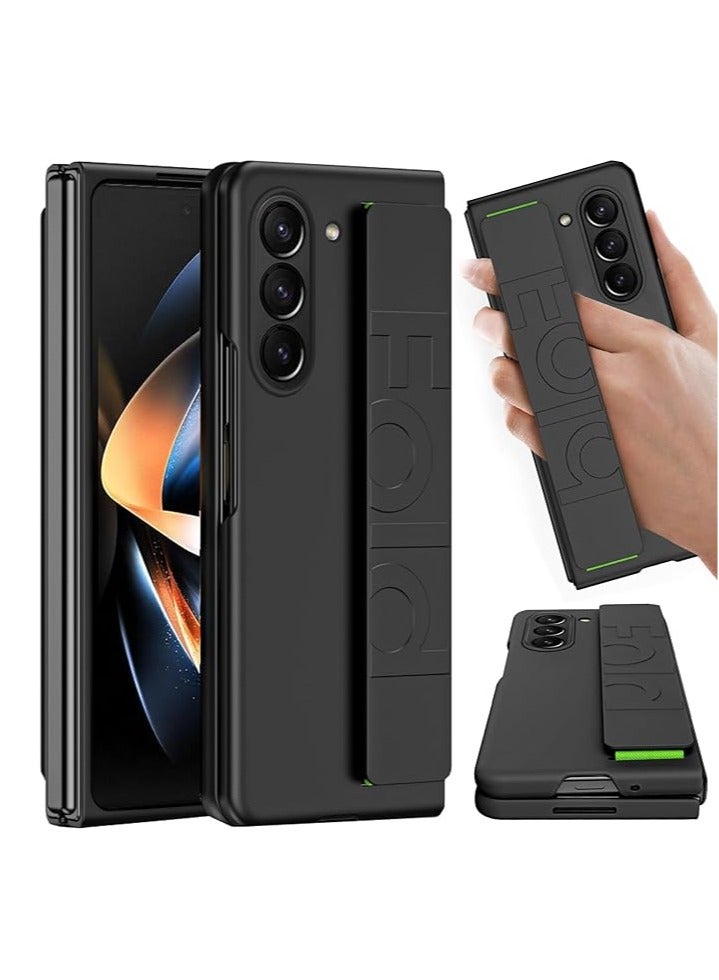 general Case compatible with Samsung Galaxy Z Fold 5/6 with hand strap, scratch resistant, shockproof, ultra-thin case for Samsung Galaxy Z Fold 5/6 - Image 1