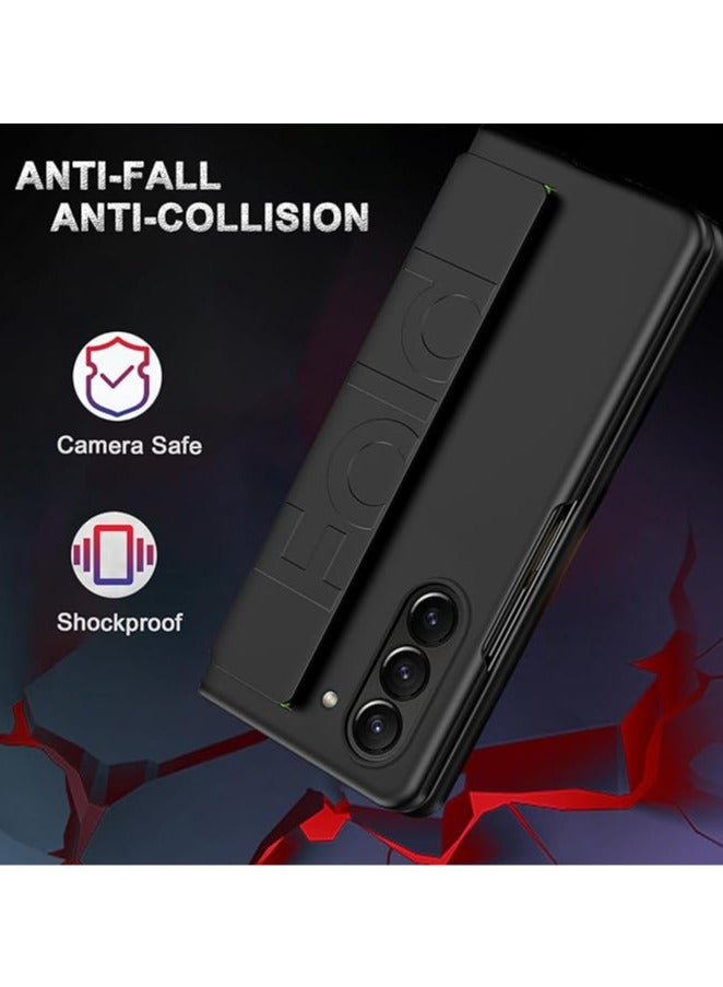 general Case compatible with Samsung Galaxy Z Fold 5/6 with hand strap, scratch resistant, shockproof, ultra-thin case for Samsung Galaxy Z Fold 5/6 - Image 5