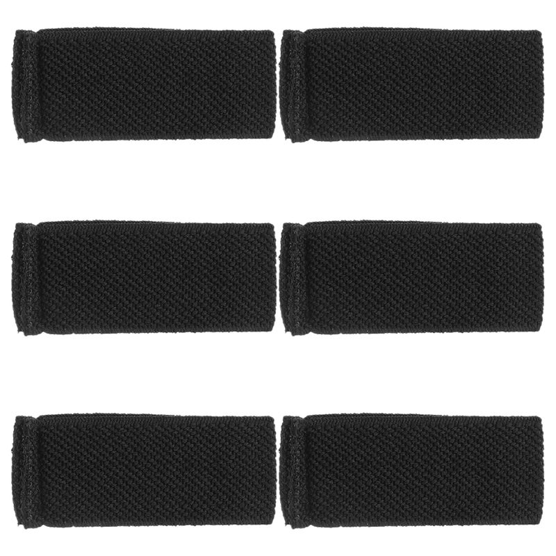 6pcs Elastic Belt Strap Keeper Flexible Belt Holder For Hiking And Outdoor Activities Nylon Belt Buckle Wide Belt - Image 1