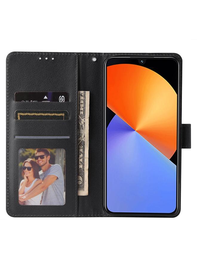 Zaboon Case For Infinix Note 30 Pro 3 Card Slots Multifunctional Leather Phone Case - Image 4