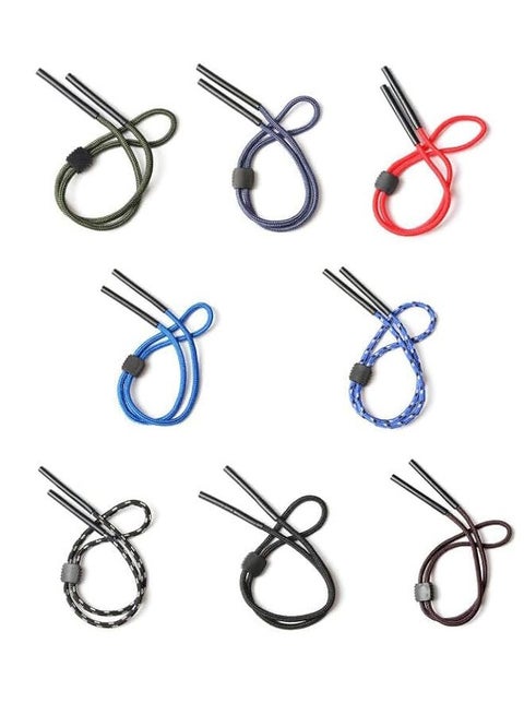 8pcs Eyeglasses Holder Strap, Adjustable Eyewear Retainer, Non-slip Sports Sunglasses String Retainer, Eye Glasses Retainer Cord Chains Lanyards for Men Women