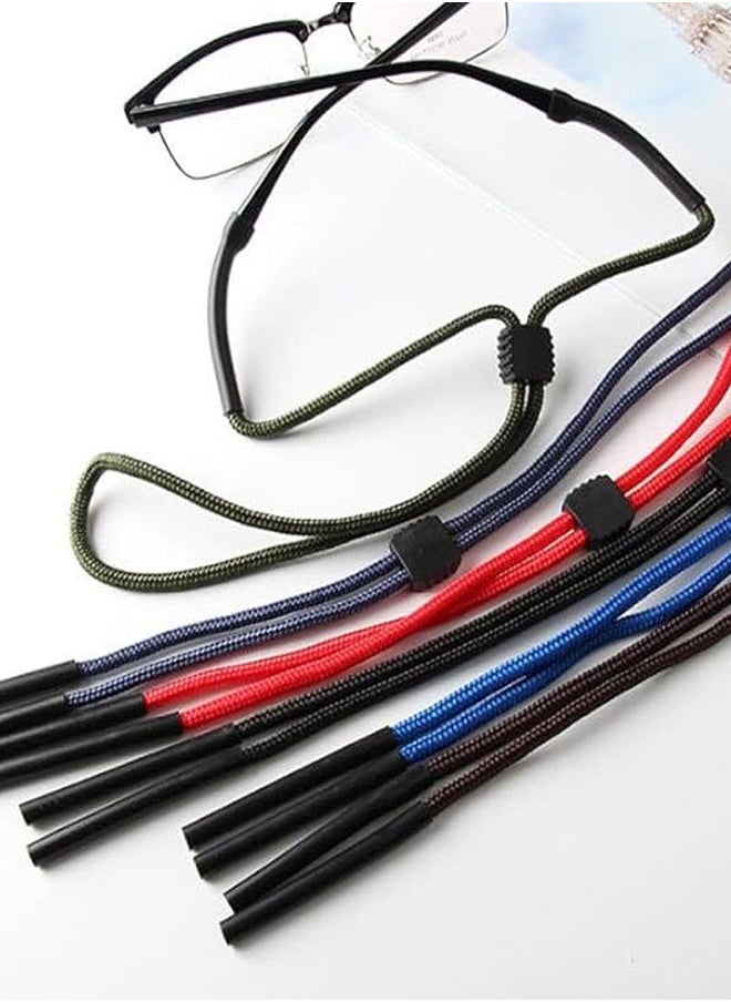 وهاواي 8pcs Eyeglasses Holder Strap, Adjustable Eyewear Retainer, Non-slip Sports Sunglasses String Retainer, Eye Glasses Retainer Cord Chains Lanyards for Men Women  - Image 5
