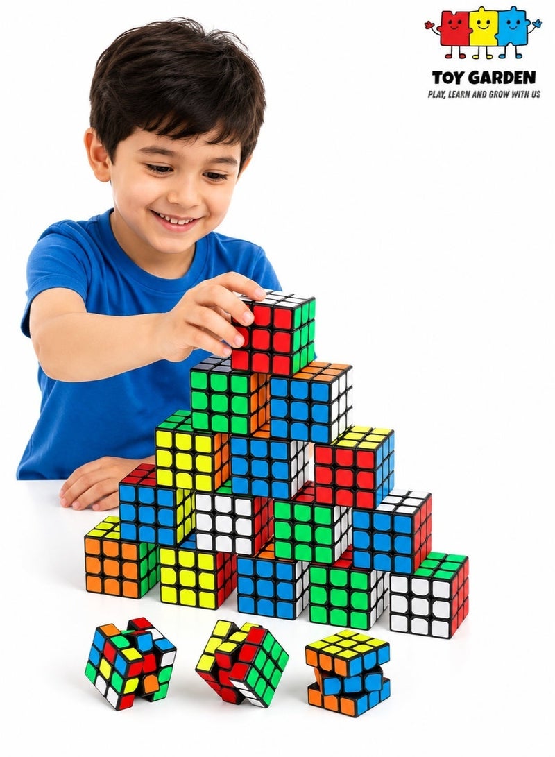 TOY GARDEN Mini Cube Puzzle for Kids – 20-Pack Brain Teaser Set, Fun and Educational Toy for Boys & Girls - Image 3