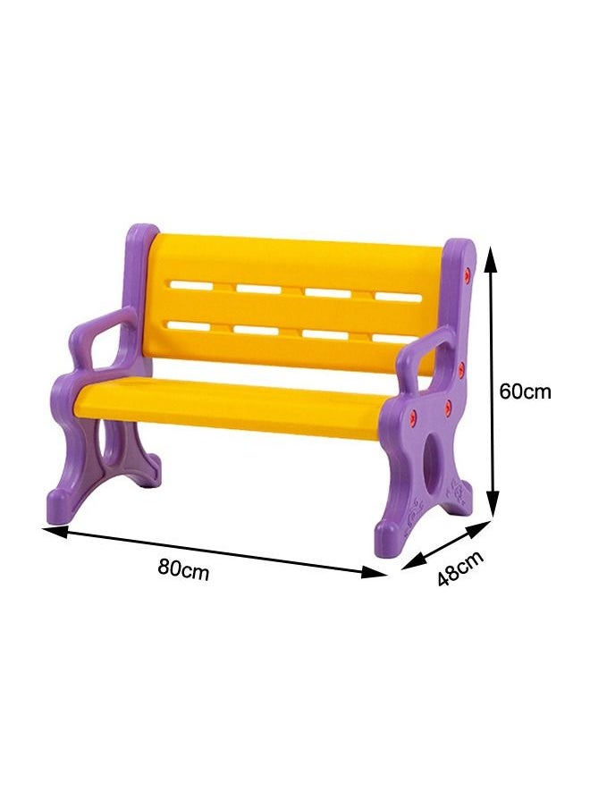 JSAITOYS Colorful Kids Furniture Plastic Bench School Chair For Kindergarten  - Image 2