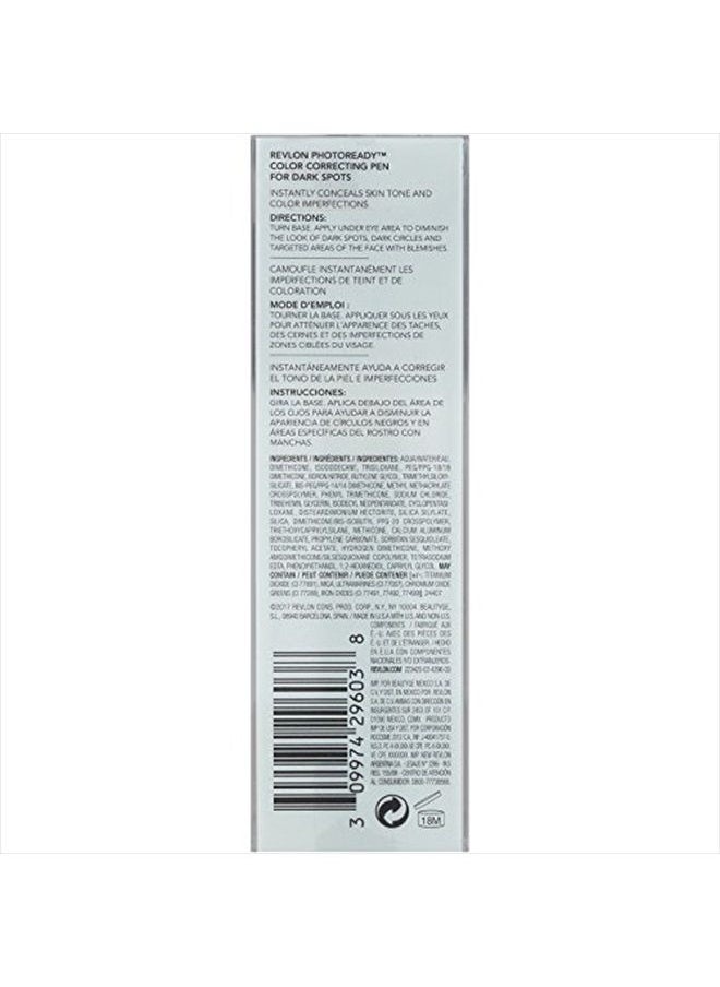 Revlon PhotoReady Color Correcting Pen for Dark Spots, 0.08 Fl Oz (Pack of 1)