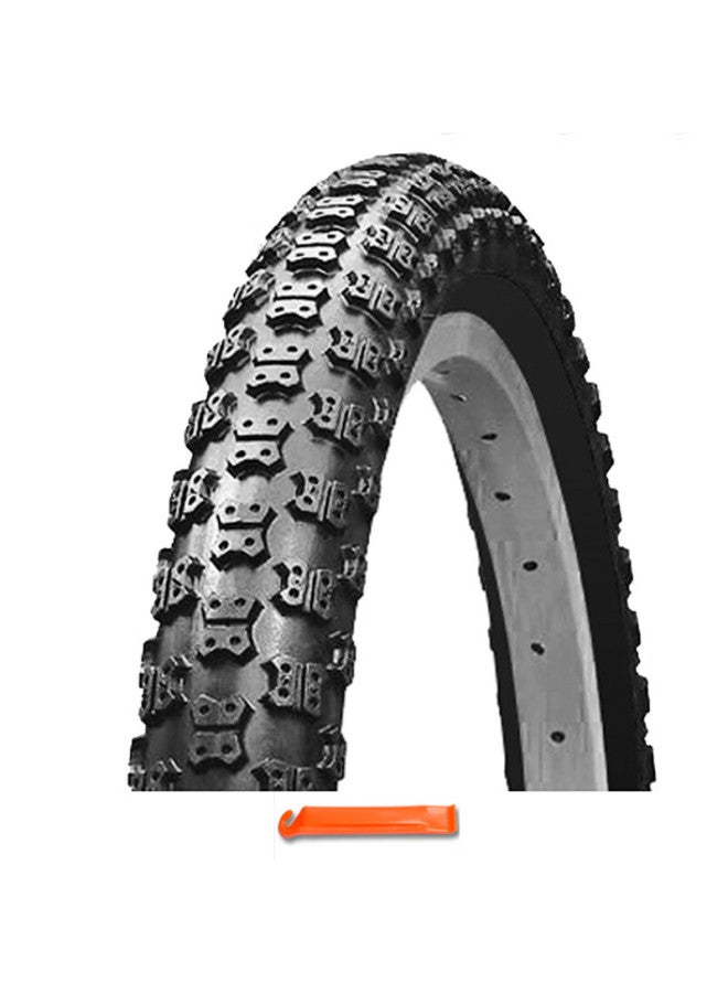 KENDA دراجة أطفال قابلة للطي K50، إطار خارجي 16X2.125، إطار خارجي متين لدراجات الأطفال، إطار أسود كبير الجزيئات مضاد للانزلاق لدراجات الجبال للأطفال - Image 3