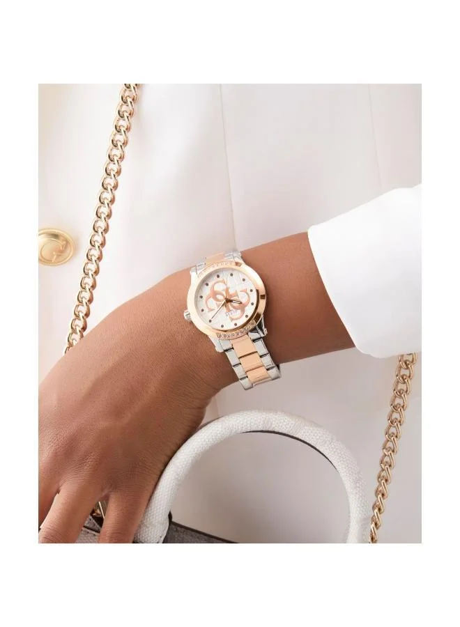 Guess  Ladies 2-Tone Analog Watch for Women | Best Price UAE