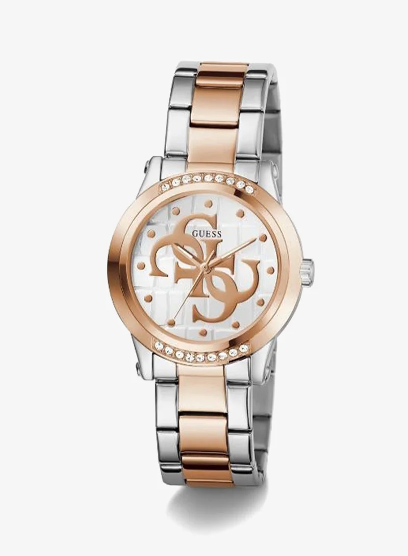 Guess  Ladies 2-Tone Analog Watch for Women | Best Price UAE