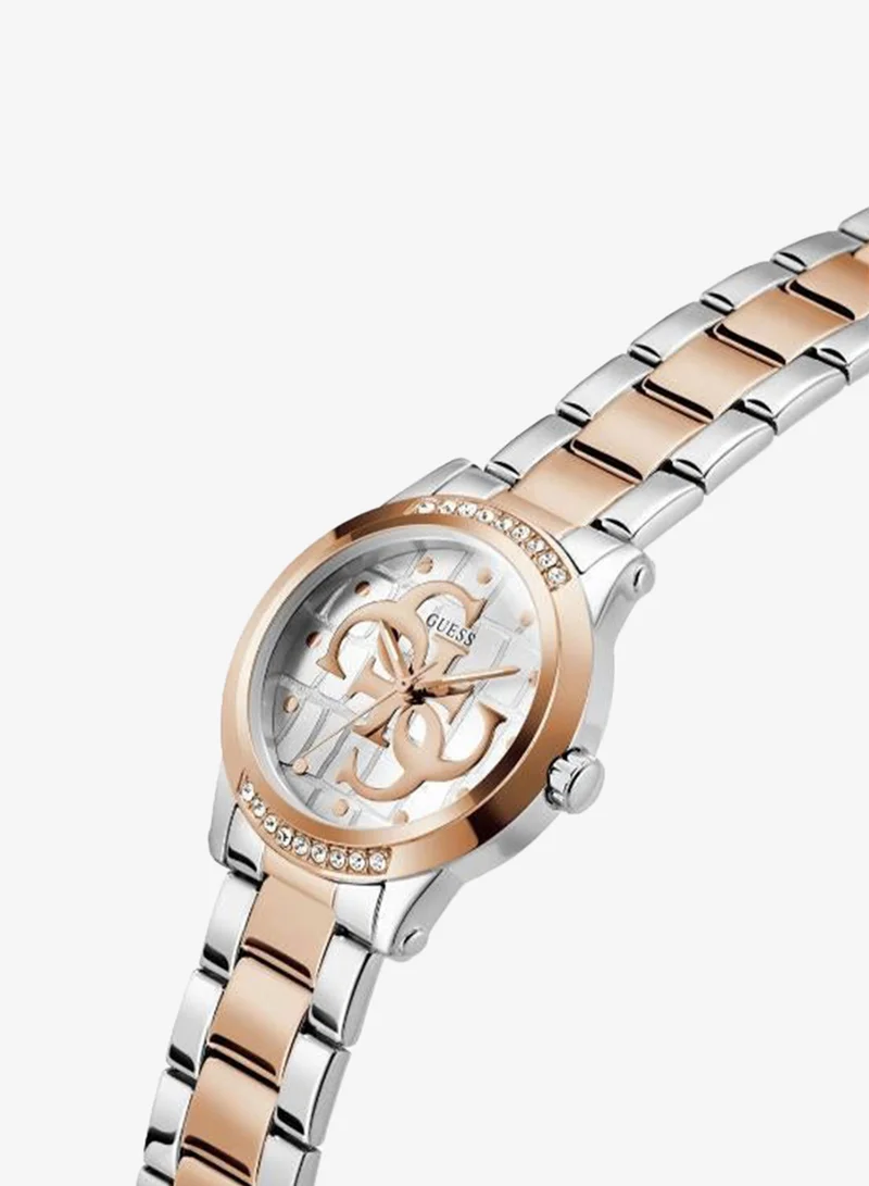 Guess  Ladies 2-Tone Analog Watch for Women | Best Price UAE