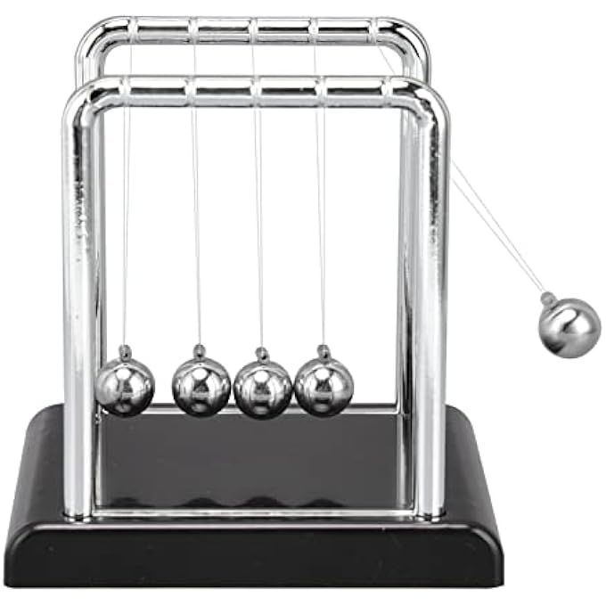 NOENNULL Scales The Desktop Decoration Toy Accessory for Office Decorations Metal Pendulum for Stress Relief and Media The Game Experience - Image 2