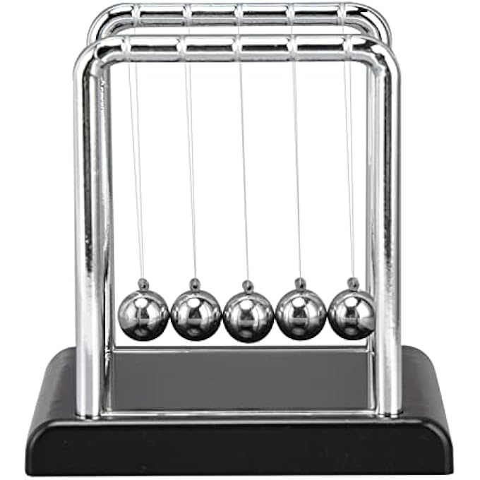 NOENNULL Scales The Desktop Decoration Toy Accessory for Office Decorations Metal Pendulum for Stress Relief and Media The Game Experience - Image 1