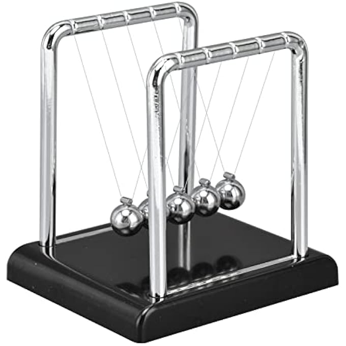 NOENNULL Scales The Desktop Decoration Toy Accessory for Office Decorations Metal Pendulum for Stress Relief and Media The Game Experience - Image 4