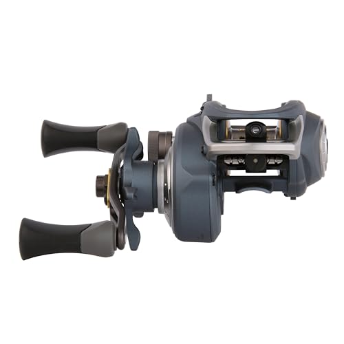 Pflueger President Baitcast Low Profile Reel Freshwater Fishing Reel Right Handle Position Graphite Construction Multi Disc Star Drag System - Image 3