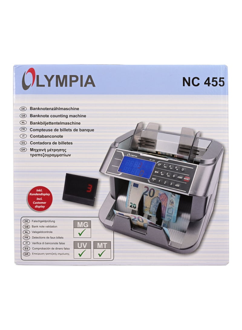 Olympia NC455 Money Counter or Note Counter Machine - OLCA947730700 - Image 5
