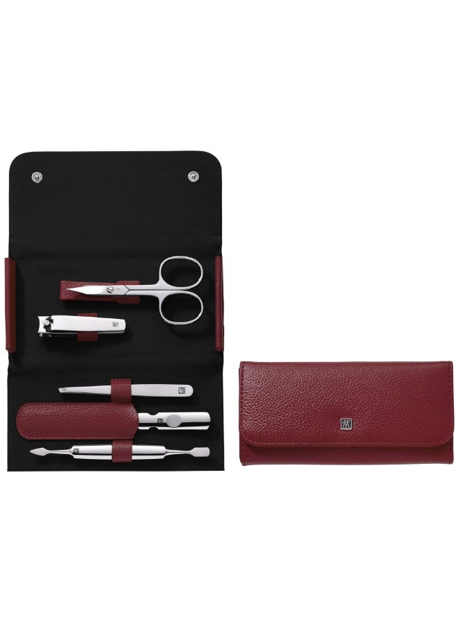 Zwilling Classic Inox 5 Piece Manicure Case Red 1unit - Image 4