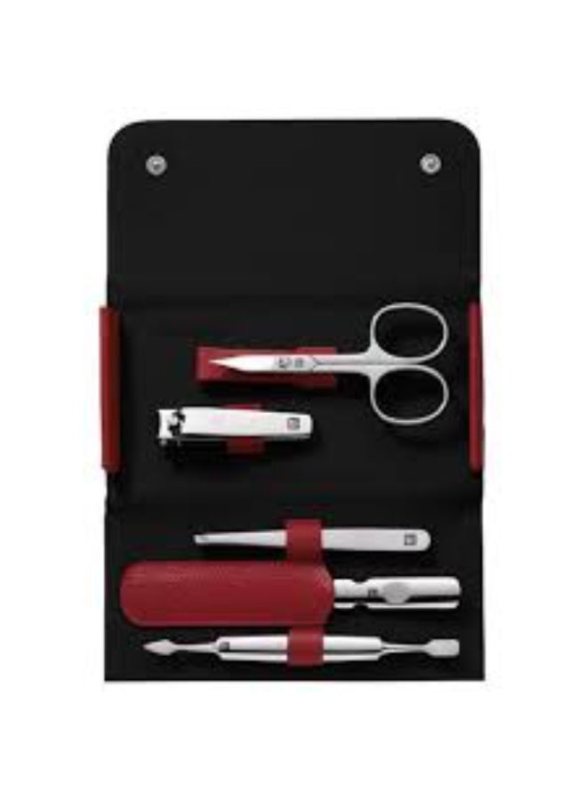 Zwilling Classic Inox 5 Piece Manicure Case Red 1unit - Image 3