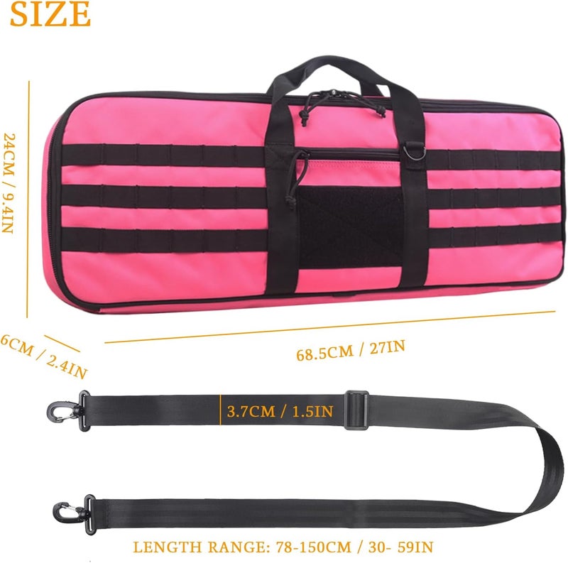 XTACER Tactical Bow Case MOLLE Recurve Takedown Bow Case Fully Padded Case - Image 4