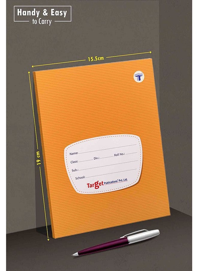 TARGET PUBLICATIONS Small Two Line Notebook 76 Pages, 15.5 x 19 cms Hard Cover with Label | Two Line Ruled Notebooks for Kids | Double Line Notebooks for Writing | Pack of 18 - Image 3