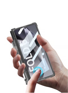 General Compatible with Samsung Z Fold 6 phone case, airbag magnetic wireless charging pen holder hard shell all-inclusive stand folding case  - Image 2