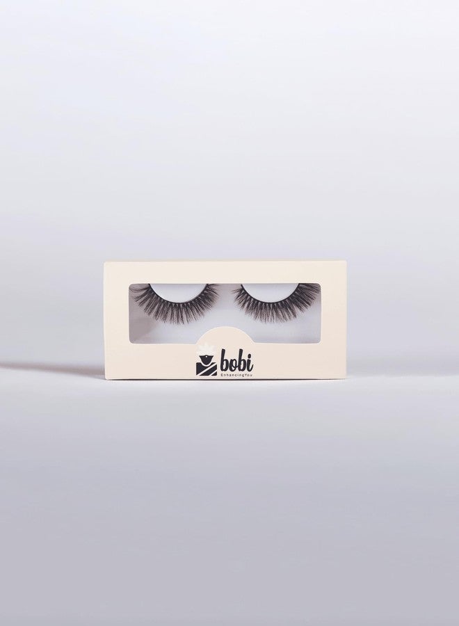 BOBI False Eyelash, Eye Makeup Lash Dynamic D Curl Long Natural 5D Volume Eyelashes | 15mm Soft, Comfortable, Non-irritating, Lightweight, Synthetic Hair, Reusable Lashes For Women (DC11)- 1 Pair - Image 2
