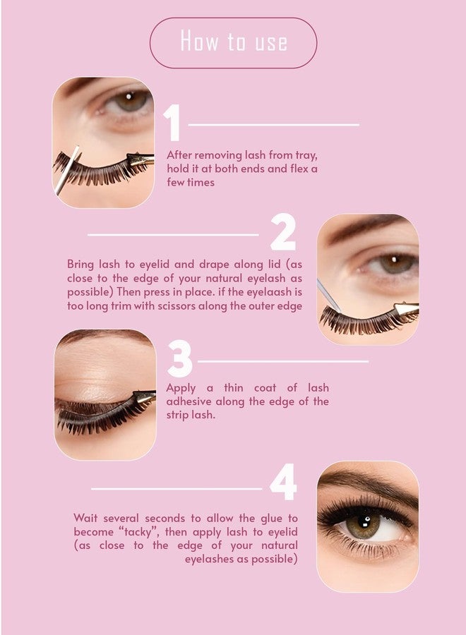 BOBI False Eyelash, Eye Makeup Lash Dynamic D Curl Long Natural 5D Volume Eyelashes | 15mm Soft, Comfortable, Non-irritating, Lightweight, Synthetic Hair, Reusable Lashes For Women (DC11)- 1 Pair - Image 4