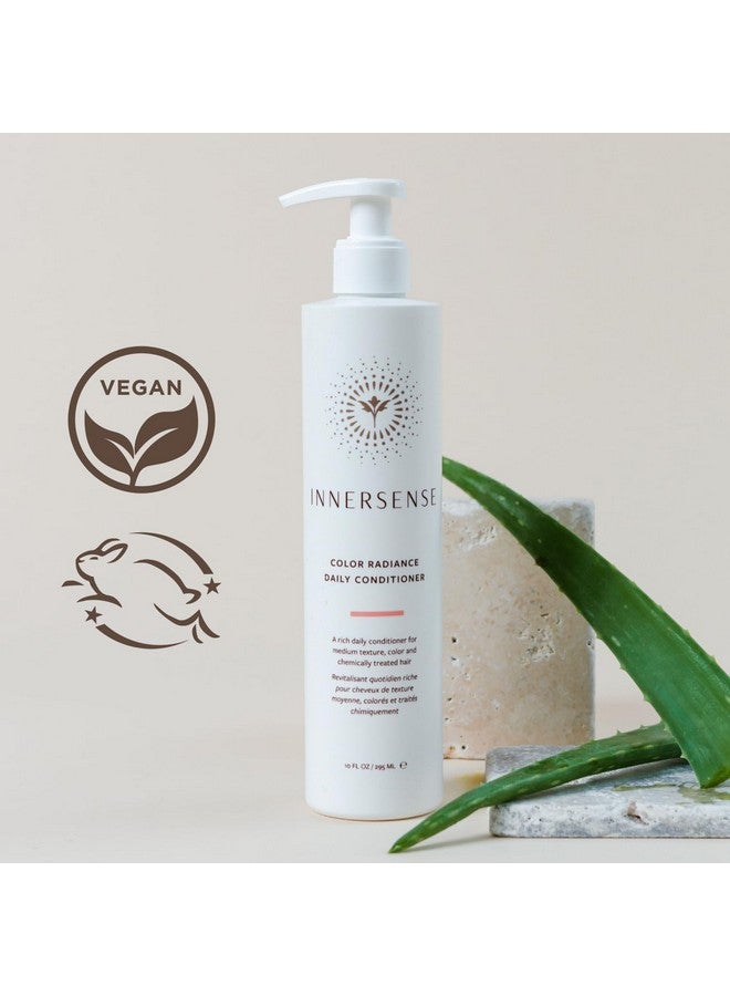 INNERSENSE Organic Beauty - Natural Color Radiance Daily Conditioner | Non-Toxic, Cruelty-Free, Clean Haircare (10 fl oz | 295 ml) - Image 3