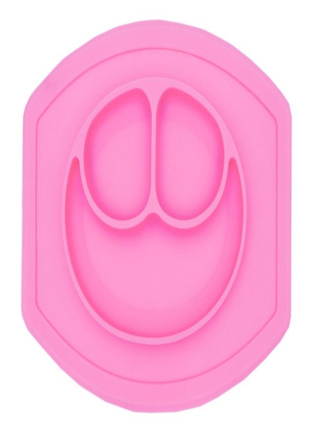 FabSeasons Silicone Food Grade, Non-Toxic and BPA Free Anti Skid Plate + Placemat 2in1 for Toddlers (Read Description for Details) - Image 1