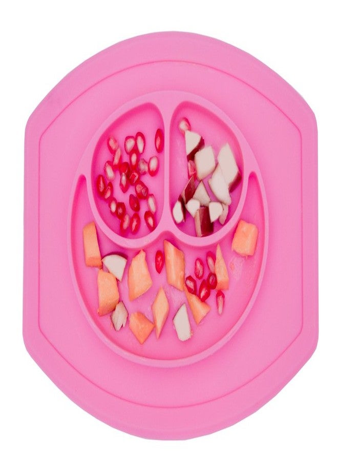 FabSeasons Silicone Food Grade, Non-Toxic and BPA Free Anti Skid Plate + Placemat 2in1 for Toddlers (Read Description for Details) - Image 2
