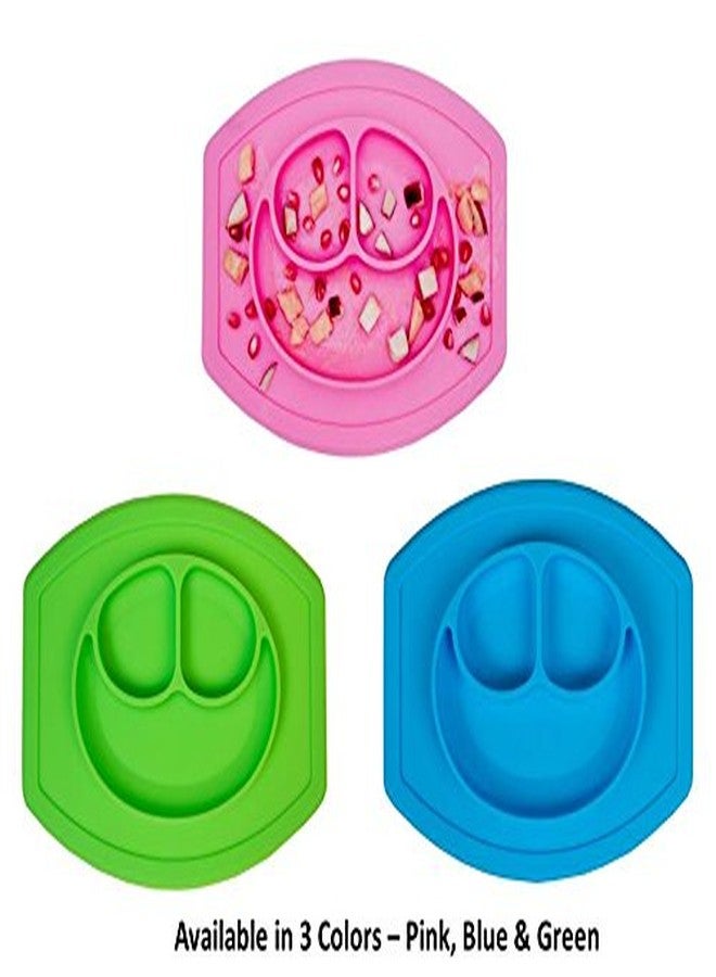 FabSeasons Silicone Food Grade, Non-Toxic and BPA Free Anti Skid Plate + Placemat 2in1 for Toddlers (Read Description for Details) - Image 4