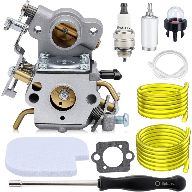Powtol 545070601 PP4218A PR4218 Carburetor Fits Poulan Pro P3314 PP4218AVX P4018WT PP3516AVX P4018 P3416 PP4218 PPB4218 P3314WSA PPB3416 P4018WM PP4018 PP3816 Chainsaw Replace C1M-W26C