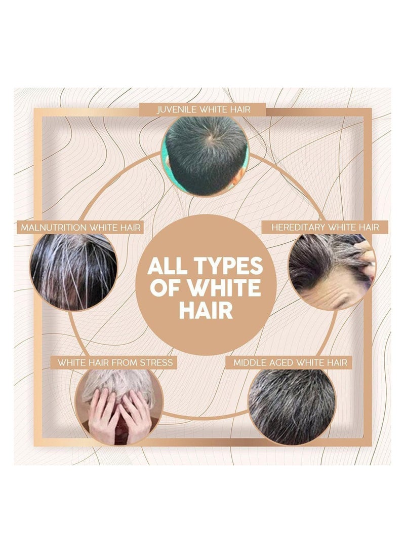 SOUTH MOON 1pcs Herbal Spray for Gray Hair, 100ml Herbal Gray Hair Reverse Essence Spray for Men and Women - Image 3