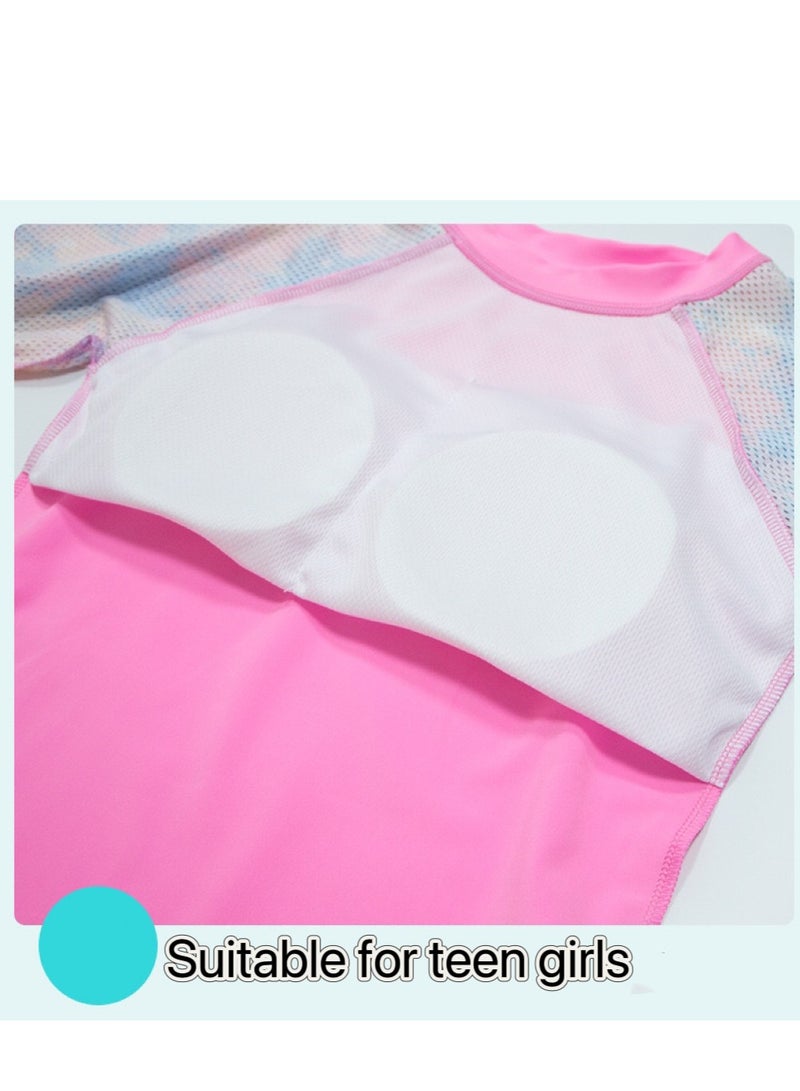 Swimsuits for Teen Girls, 2 pieces Swimsuit for Water Sport, Kids Pool swimsuit for outdoor, water, swimming, zipper design - Image 4