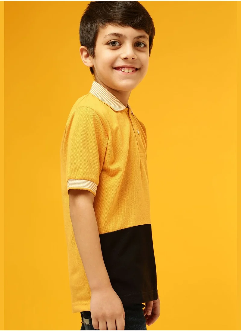 Instafab Color block T-shirt
