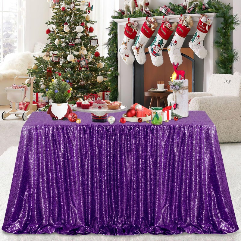 كوين دريم Queendream Sequin tablecloth 60 "" x102 " - Image 1