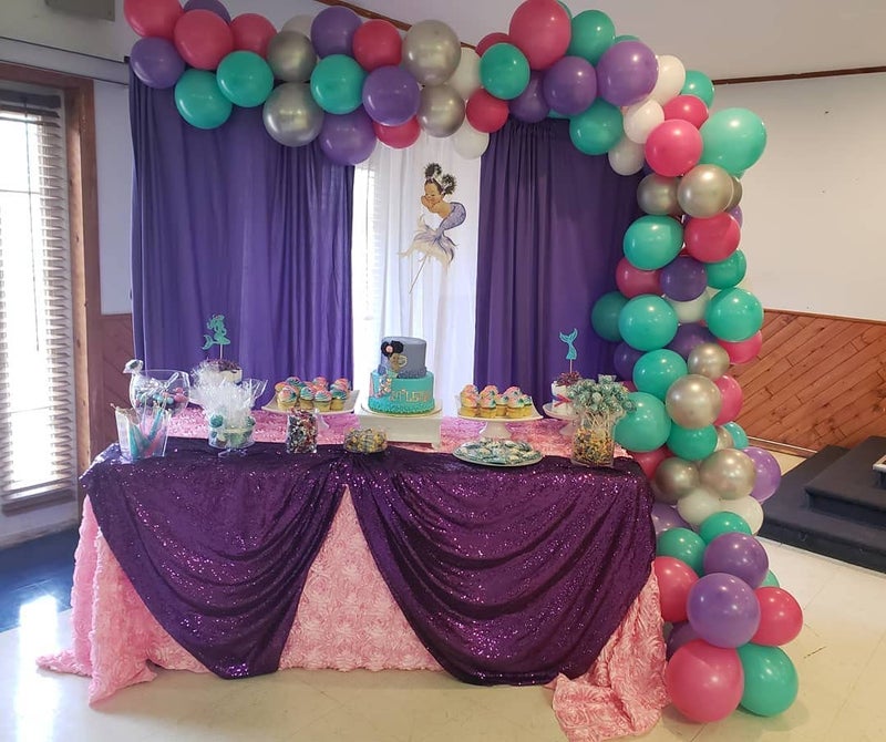 كوين دريم Queendream Sequin tablecloth 60 "" x102 " - Image 2