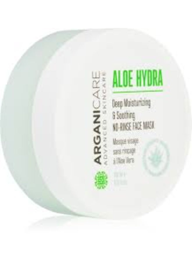 Arganicare Aloe Hydra No-Rinse Face Mask 150ml - Image 3