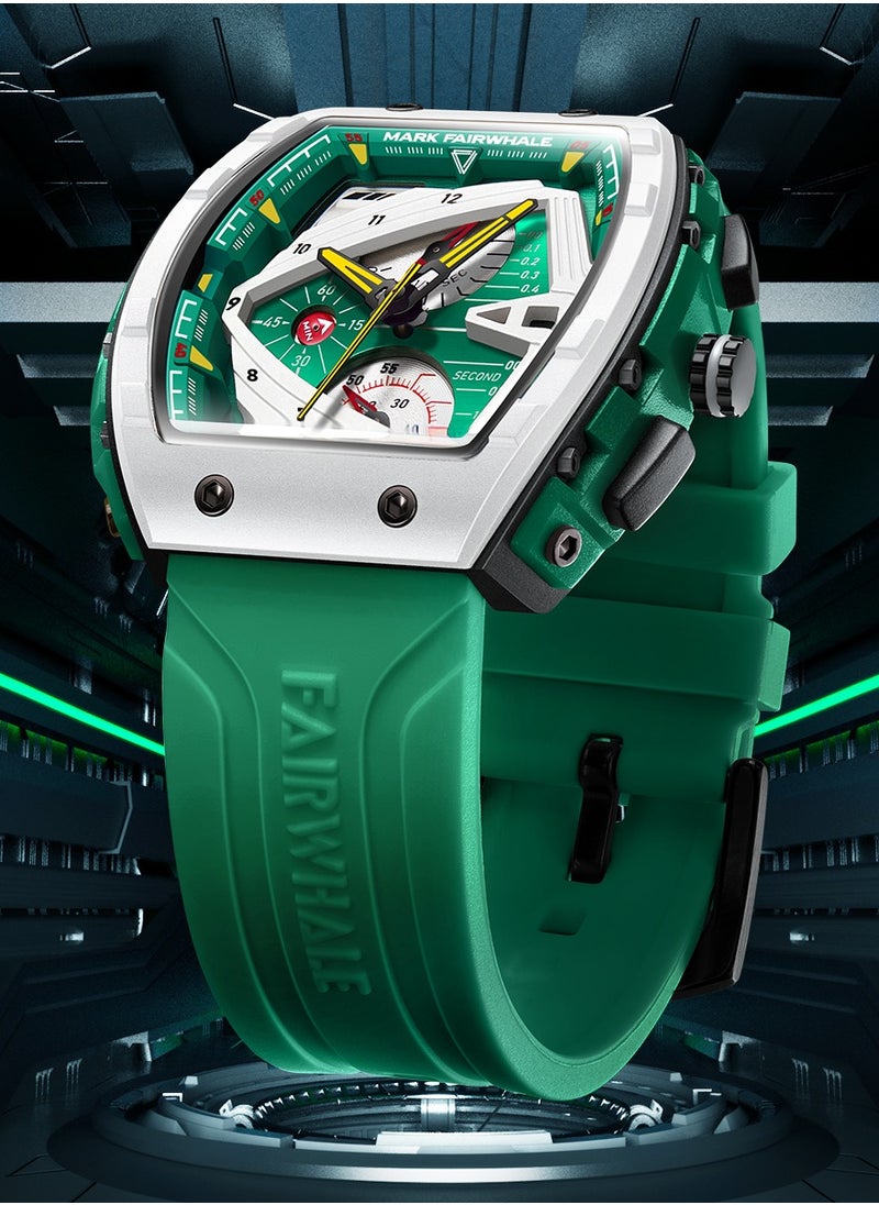 Men's Watches Quartz Luxury Waterproof Resin Green Strap Watches Sports Watches Men's Waterproof Watches Men's Automatic Watch Chronographs - pzsku/ZB93C1E55B7ABEDB73184Z/45/_/1738915599/0cf1292e-1d10-4047-b7a7-c851e678642b
