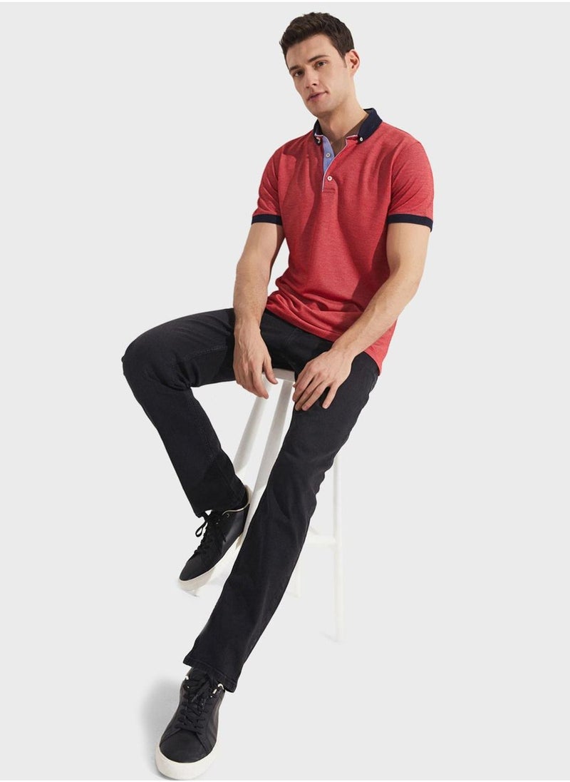 JUNE Essential Straight Fit Trousers - Image 3