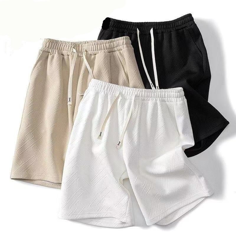 Summer Trendy Brand Summer Cotton And Linen Lace-Up Men'S Comfortable Casual Shorts - Image 2