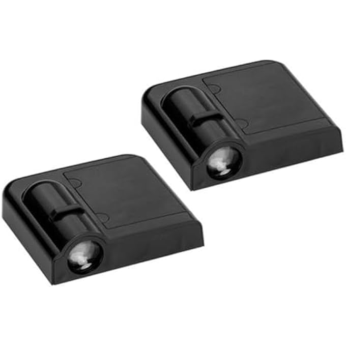 Jectse Car Door Lights Car Door Led Projector Lights Easy To Install For Vehicles Type 1 - Image 3