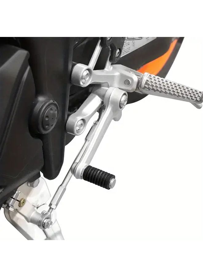 Universal Black Motorcycle Gear Shift Shifter Lever Foot Peg Pedal Rubber Cover Pad 1pc - Image 5