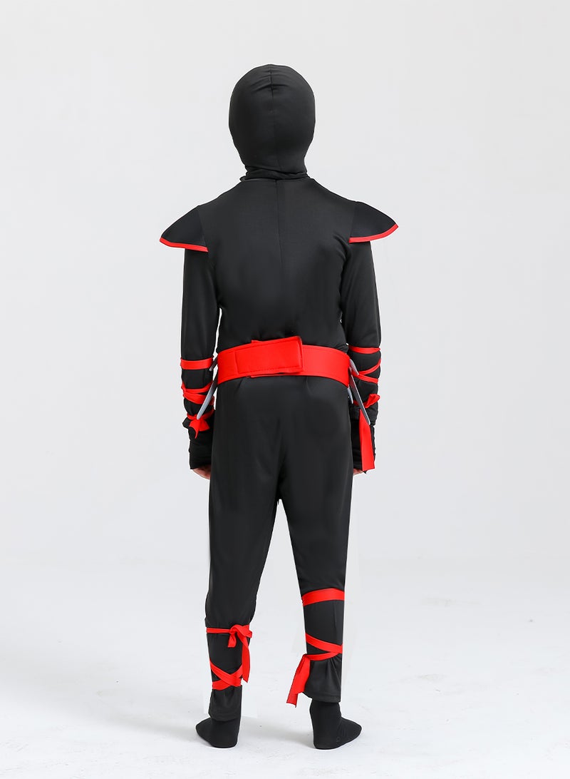 Creations Ninja Costume for Kids, Deluxe Ninja Cosplay Halloween Costume for Boys Dress Up - Image 5