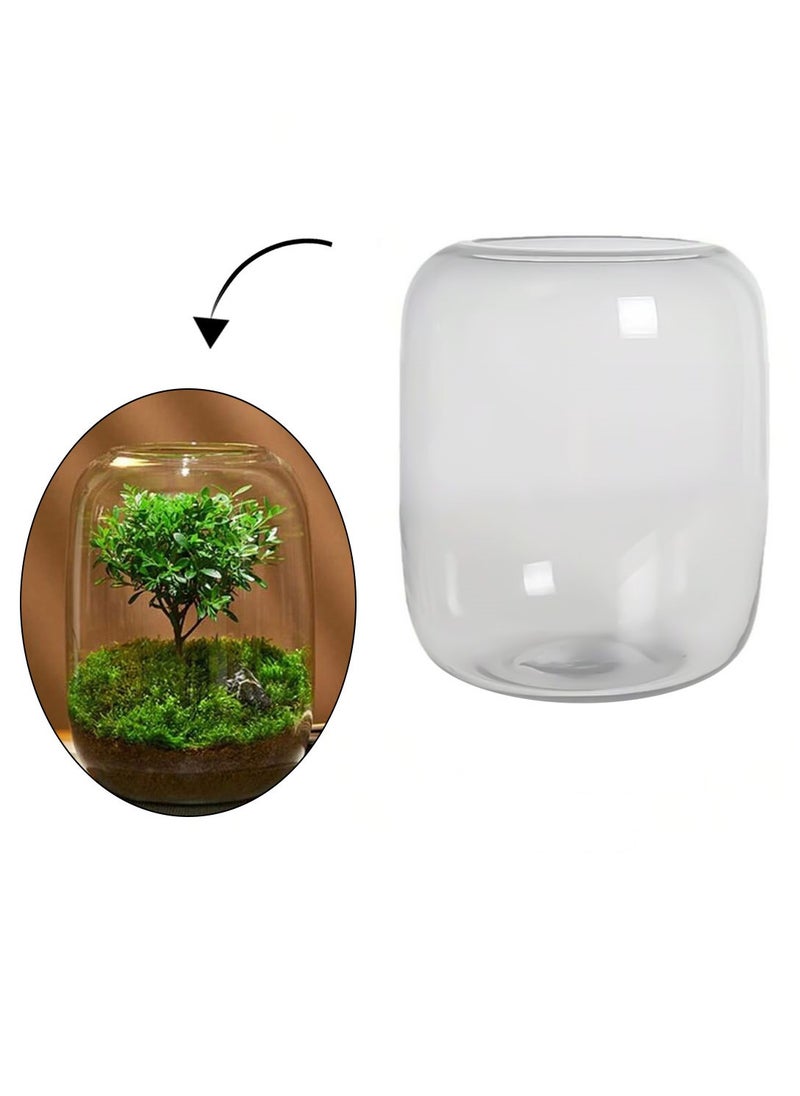 Generic Aquarium Terrarium glass tank 16x18cm clear  - Image 1