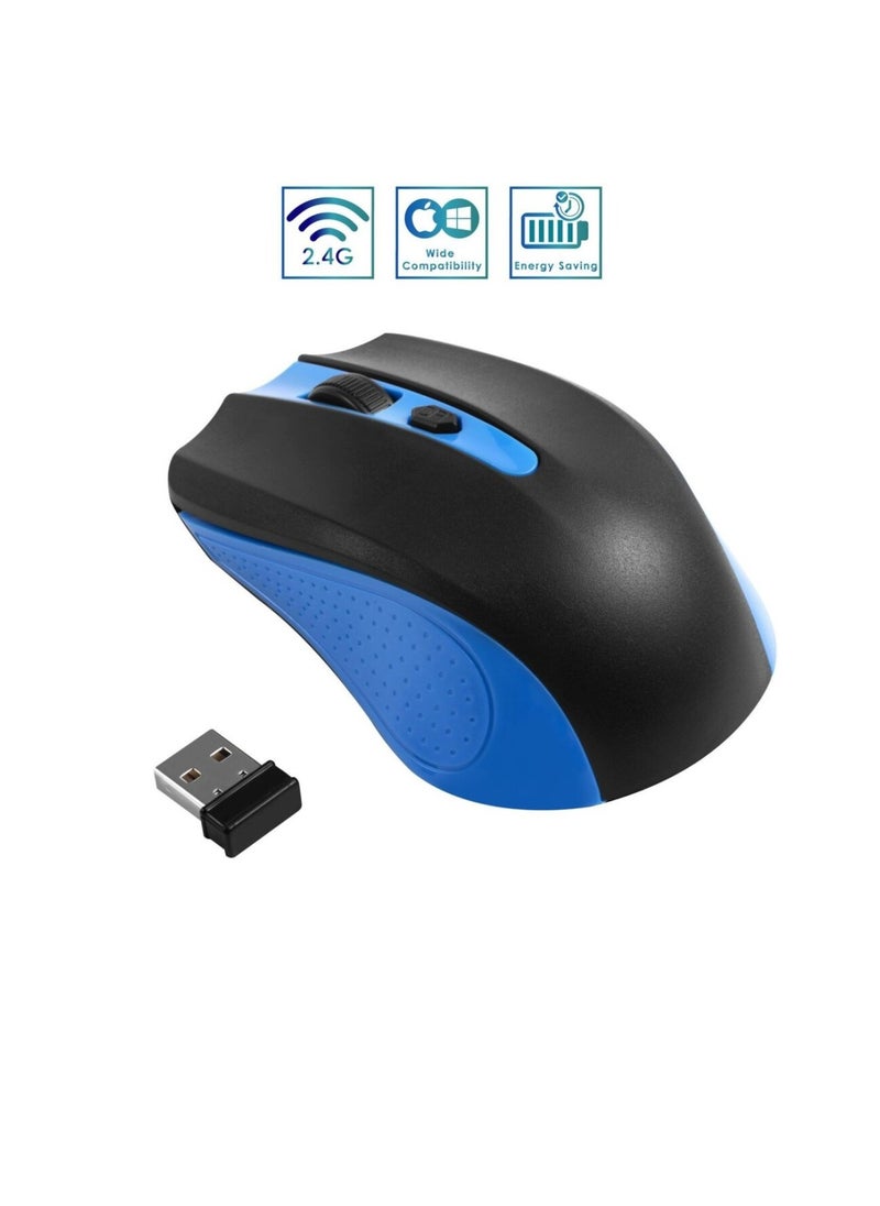 Enet Enet G211  Wireless Optical Mouse-BLUE  - Image 2