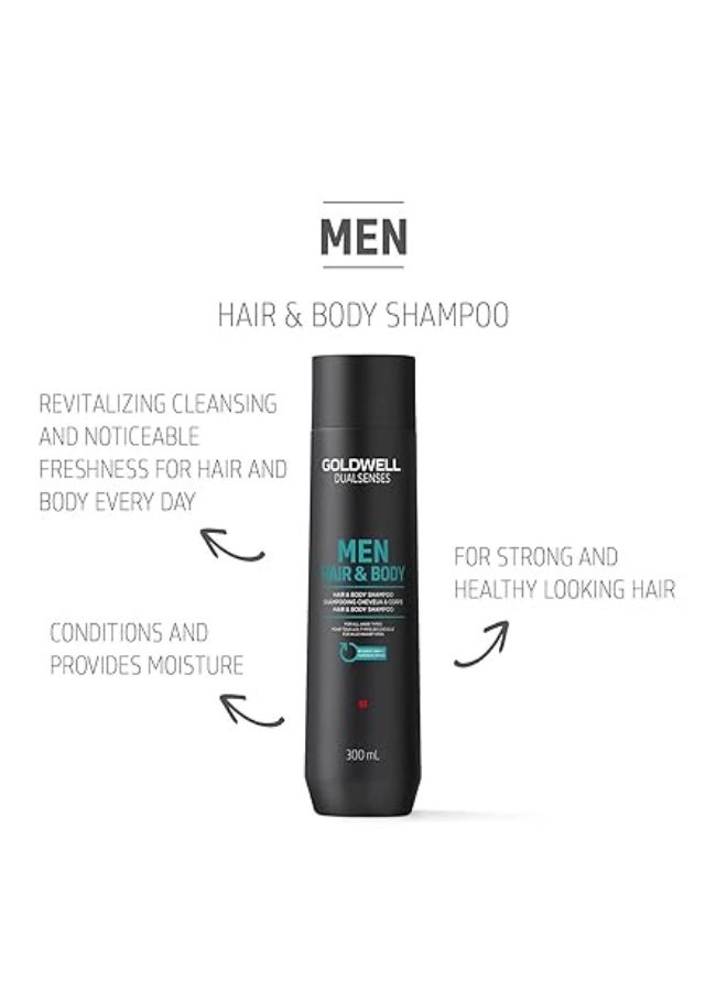 Goldwell Dualsenses Men Hair & Body Shampoo 300ml - Image 3