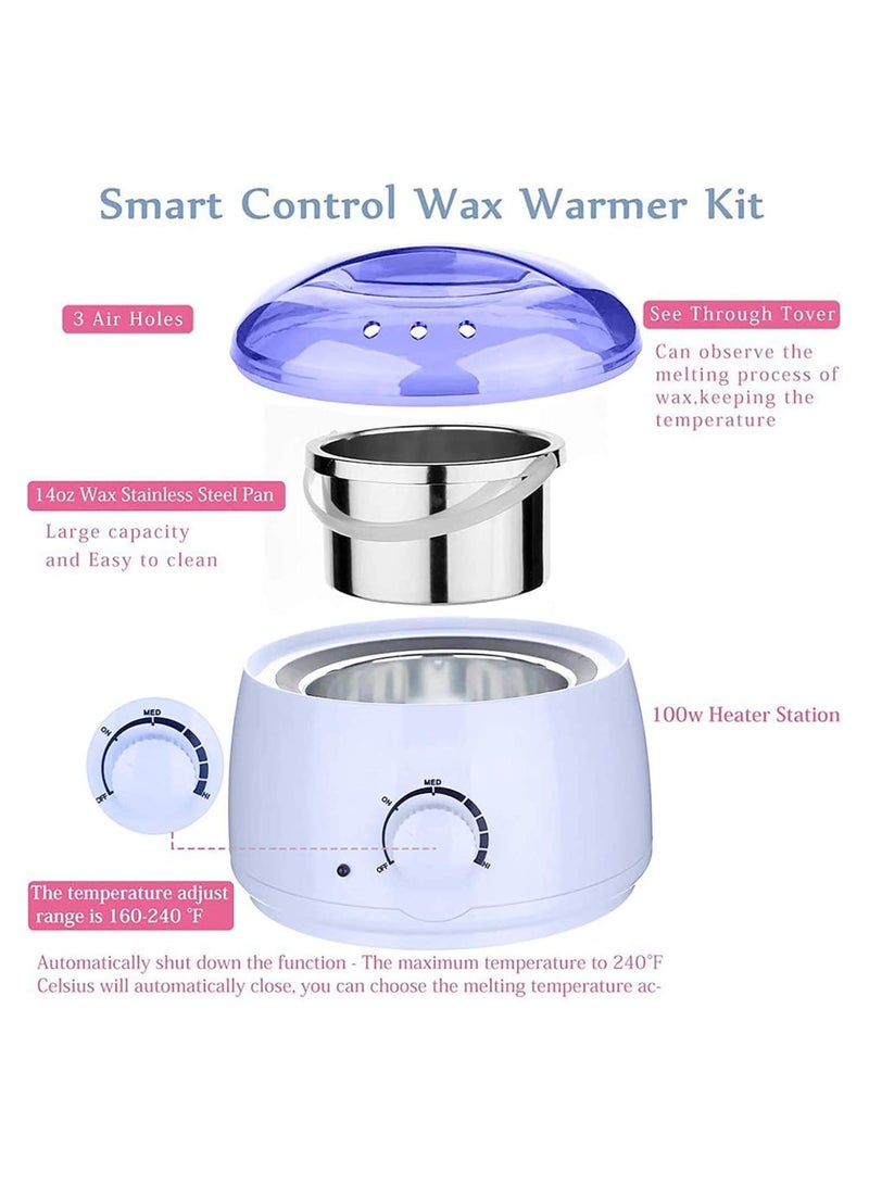 ANATASIA Electric Hot Wax Heater With Wax Applicator Sticks - Image 3