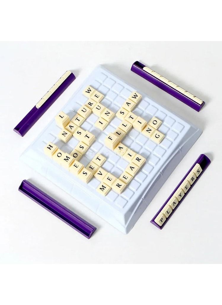 Upwords - A Fun Classic Three-Dimensional Collectible Word Game - Image 1