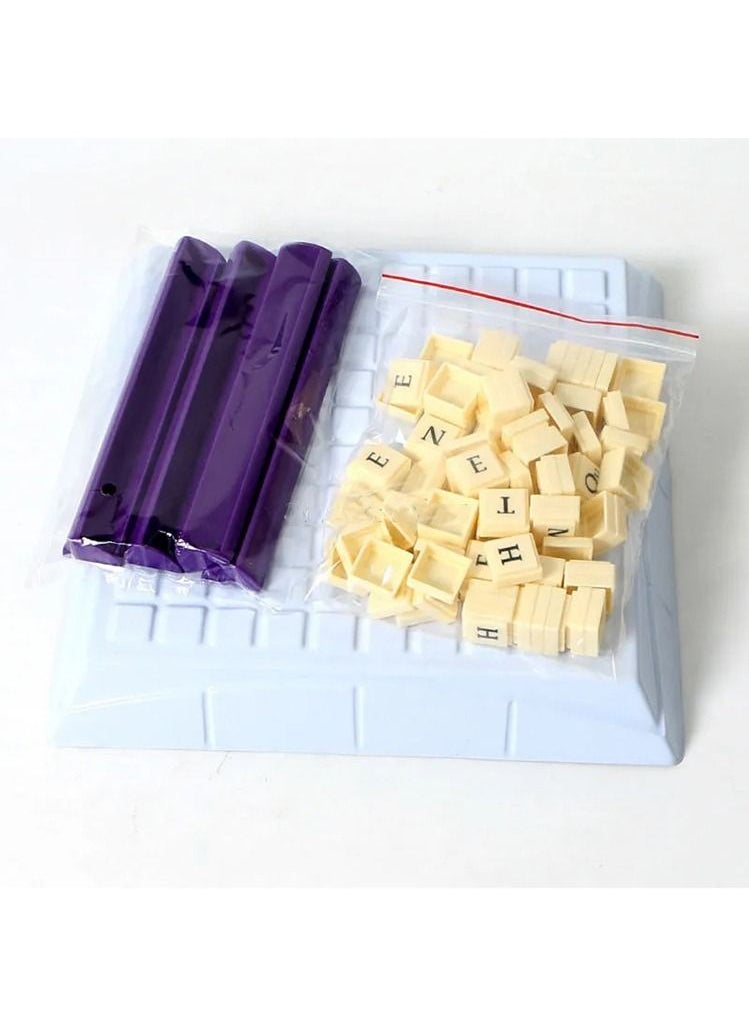 Upwords - A Fun Classic Three-Dimensional Collectible Word Game - Image 1