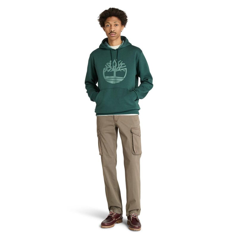 Timberland Northwood Tree Logo Brushback Hoodie - Image 2
